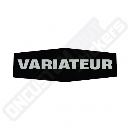 STICKER DE CACHE VARIATEUR PEUGEOT 103
