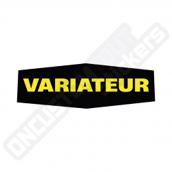 STICKER DE CACHE VARIATEUR PEUGEOT 103