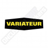 STICKER DE CACHE VARIATEUR PEUGEOT 103