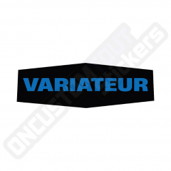 STICKER DE CACHE VARIATEUR PEUGEOT 103