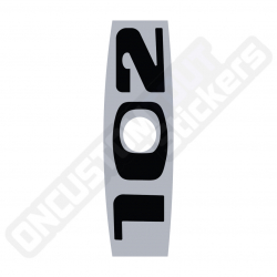ADESIVO CARENATURA FORCELLA PEUGEOT 102