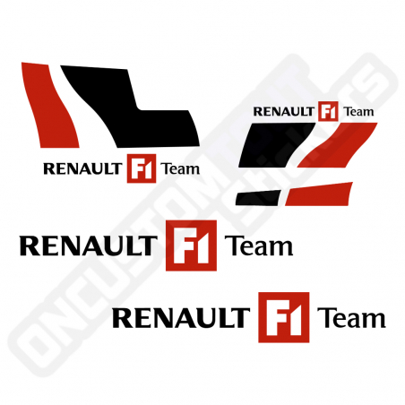 RENAULT MEGANE 2 F1 TEAM DEKORATIVSATZ