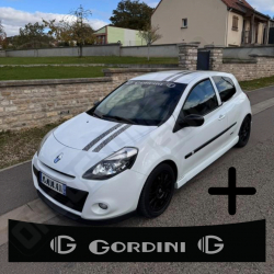 KIT DÉCO RENAULT CLIO 3 GORDINI + BANDEAU PARE SOLEIL RENAULT GORDINI