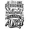 STICKERS CITATION FUN DE NOËL
