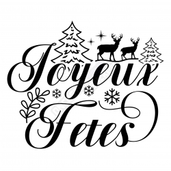 PEGATINA CON FRASE DIVERTIDA DE NAVIDAD