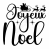 ADESIVO CON CITAZIONE DIVERTENTE DI NATALE