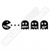 PAC-MAN-STICKER FÜR OPEL OPC