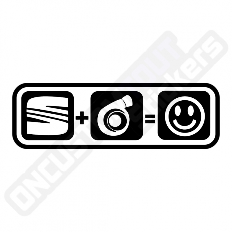 SEAT TURBO STICKER