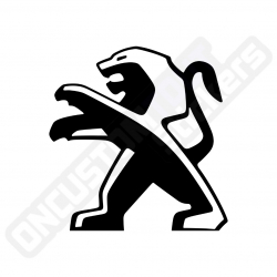 PEGATINAS LOGO PEUGEOT