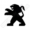 PEUGEOT LOGO 2 STICKER