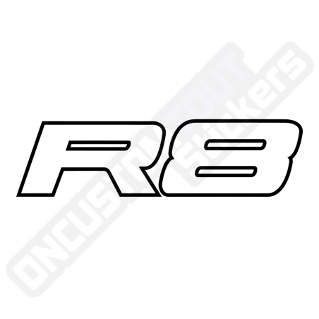 AUDI R8 STICKER
