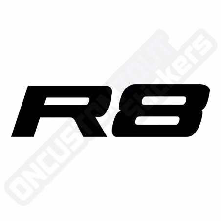 AUDI R8 STICKER