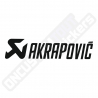 AKRAPOVIC STICKER