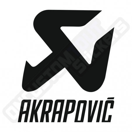 AKRAPOVIC STICKER