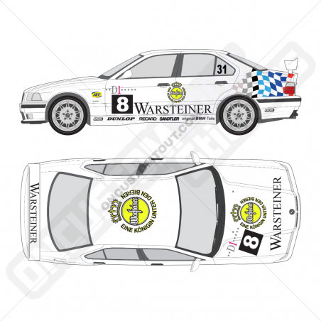 KIT BMW E36 M3 WARSTEINER
