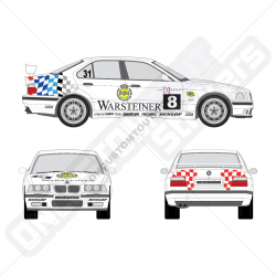 KIT BMW E36 M3 WARSTEINER