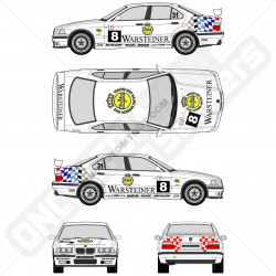 KIT BMW E36 M3 WARSTEINER