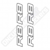 SET MIT 4 AUDI R8 STICKERN FÜR BREMSSÄTTEL